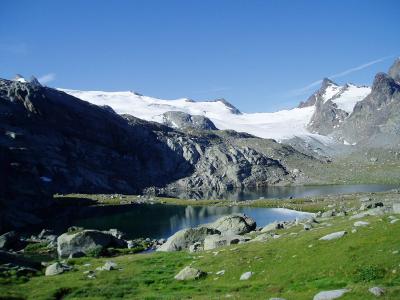 Glacier du Ruitor, massif Grand Paradis
